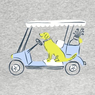 Golf Cart Dog T-Shirt